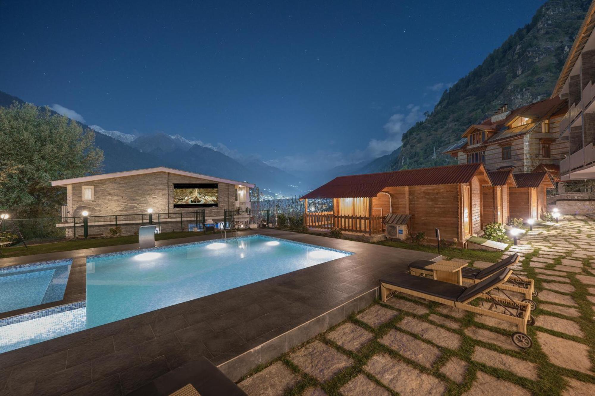 Echor Himalayan Heights Manali Hotel Ngoại thất bức ảnh