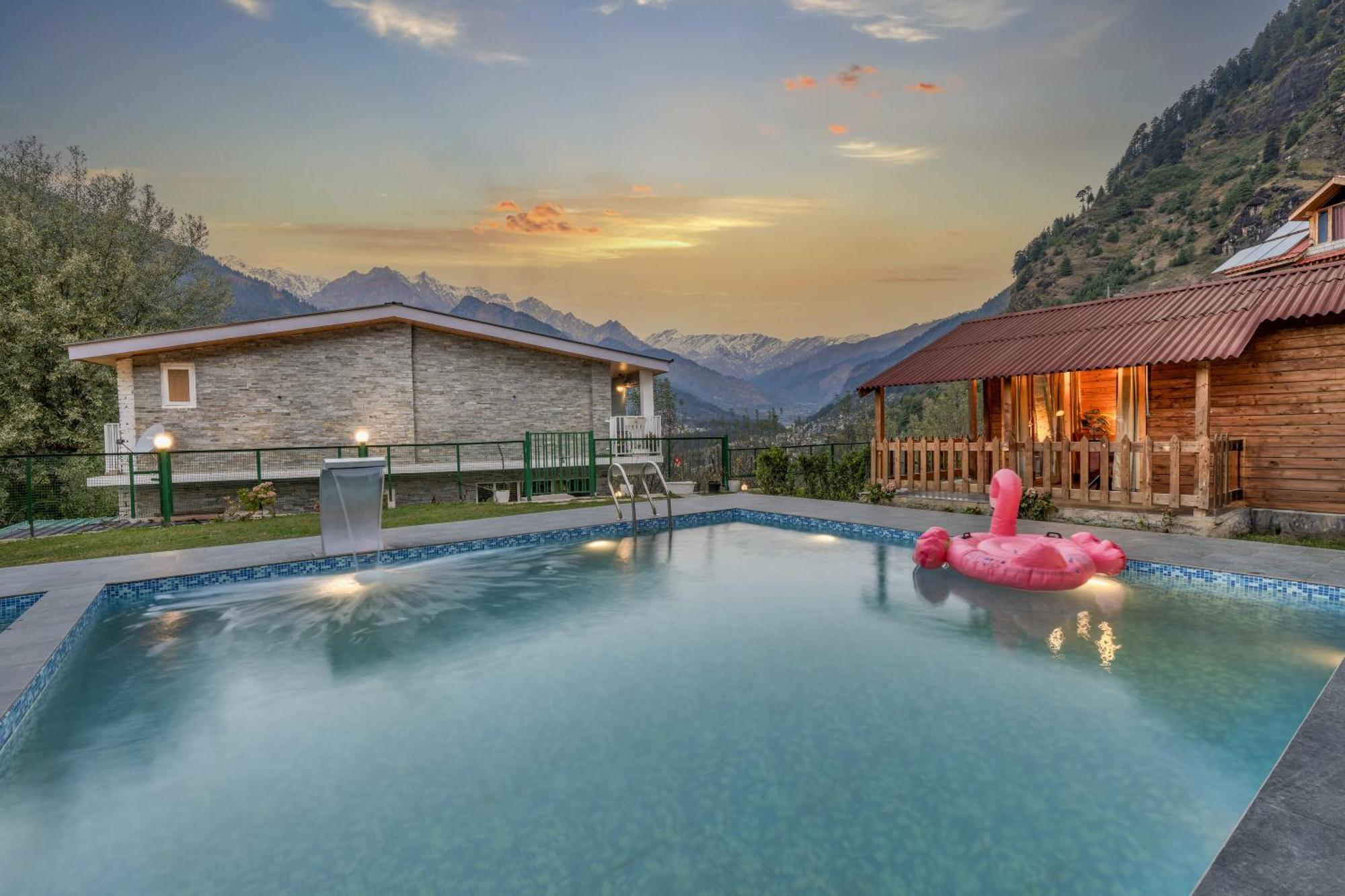 Echor Himalayan Heights Manali Hotel Ngoại thất bức ảnh