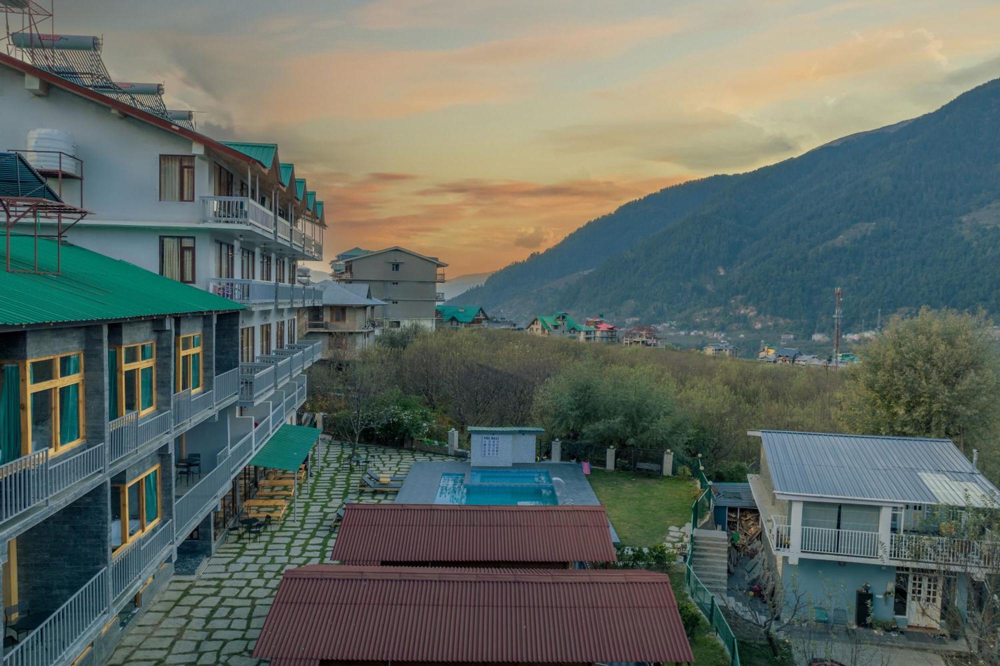 Echor Himalayan Heights Manali Hotel Ngoại thất bức ảnh