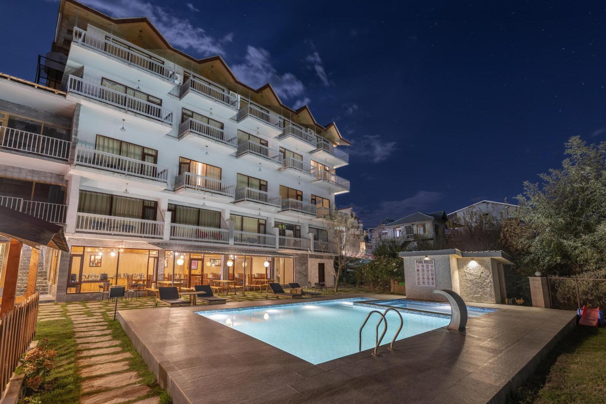 Echor Himalayan Heights Manali Hotel Ngoại thất bức ảnh