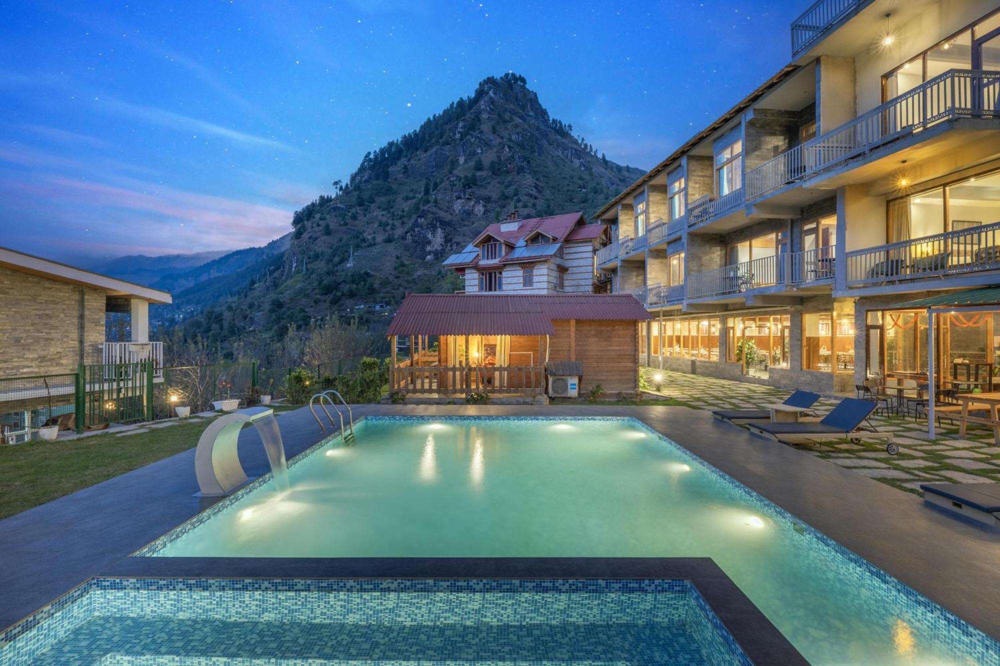 Echor Himalayan Heights Manali Hotel Ngoại thất bức ảnh
